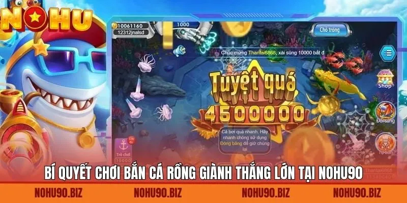 Kinh nghiệm hữu ích khi tham gia bắn cá rồng thắng lớn