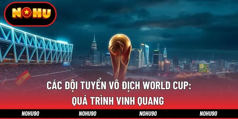 Thống kê nhà vô địch qua các năm