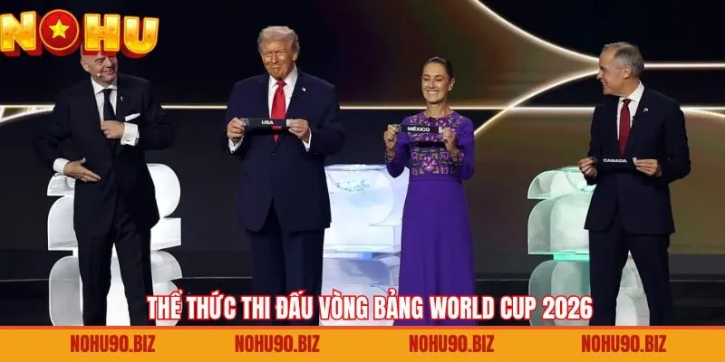 Thông tin về hình thức thi đấu của vòng bảng World Cup 2026